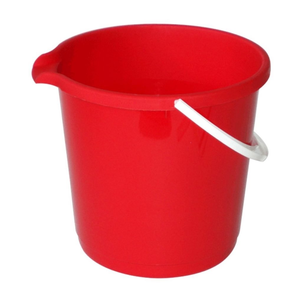 Bucket 11L Baby Red – Homeleisure